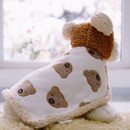 Cobertor Quentinho com Capuz para Cães