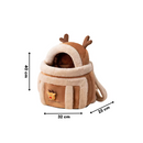 Mochila de Pelúcia para Transporte de Cães