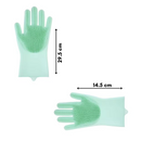 Luvas de Silicone para Banho