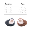 Cama Redonda Luxuosa para Cães