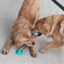 Brinquedo Bola para Mordidas com Base de Sucção para Cães