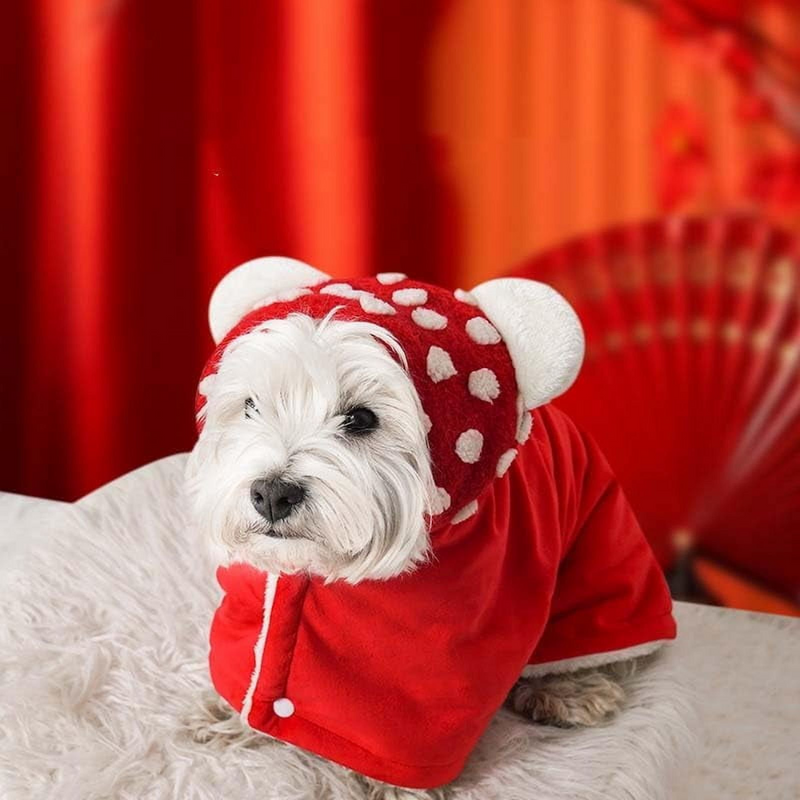 Cobertor Quentinho com Capuz para Cães