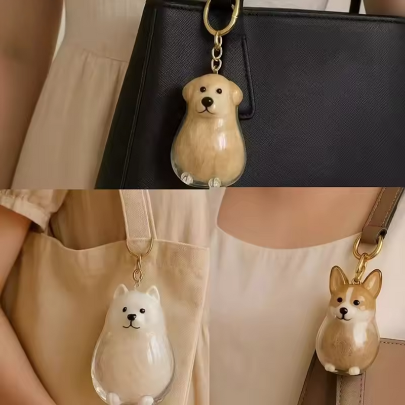 Chaveiro de Acrílico para Pelos de Cães