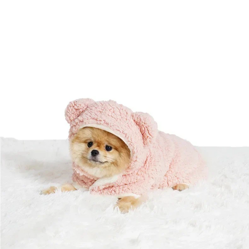 Cobertor Quentinho com Capuz para Cães