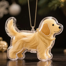 Chaveiro de Acrílico para Pelos de Cães