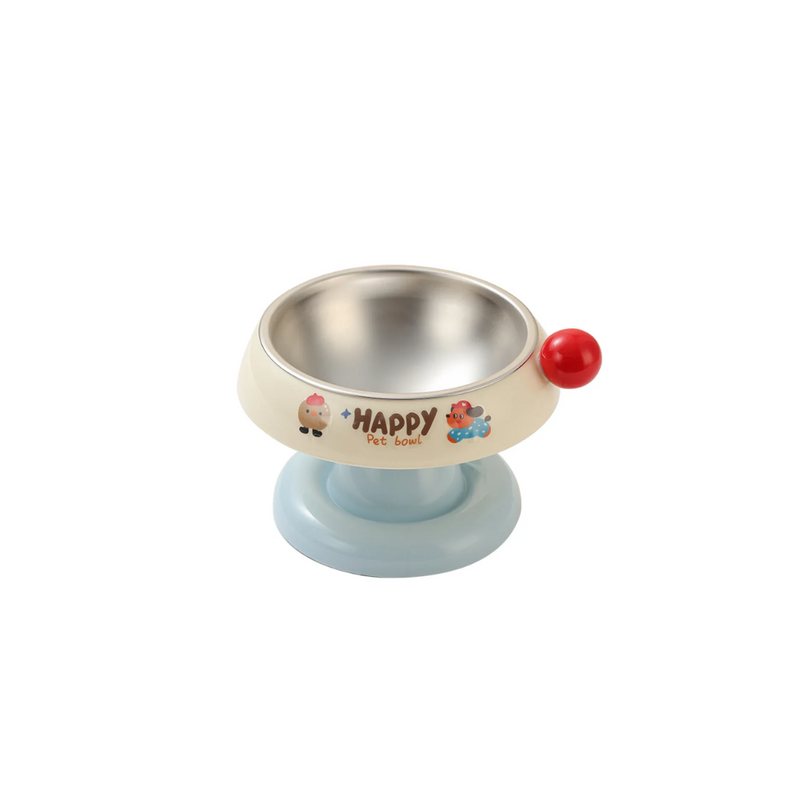 Tigela Elevada Happy para Cães