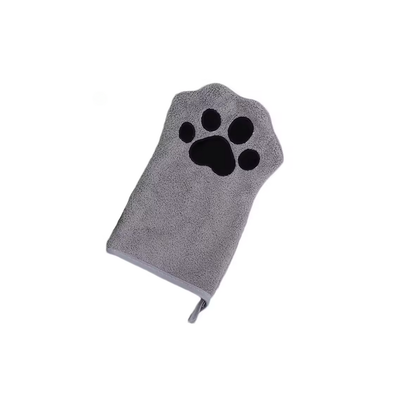 Luva de Microfibra para Banhos em Cães