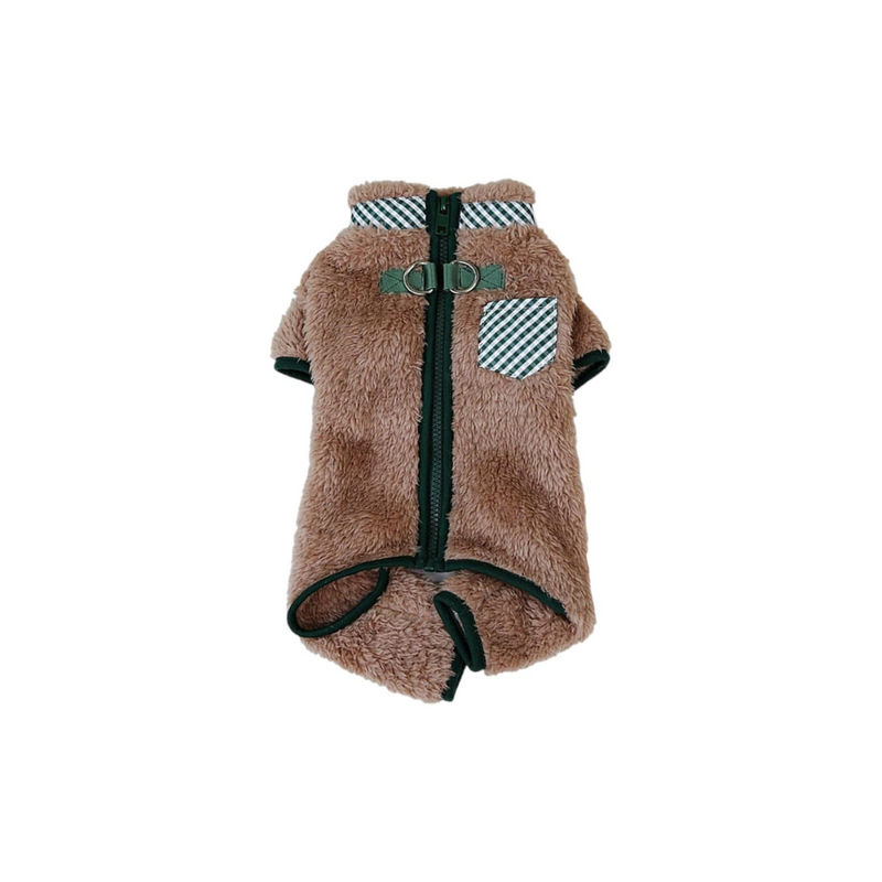 Roupinha de Pelúcia Quentinha para Cães