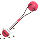 Brinquedo Bola para Mordidas com Base de Sucção para Cães
