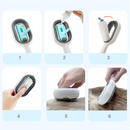 Escova Multifuncional com Água para Cães