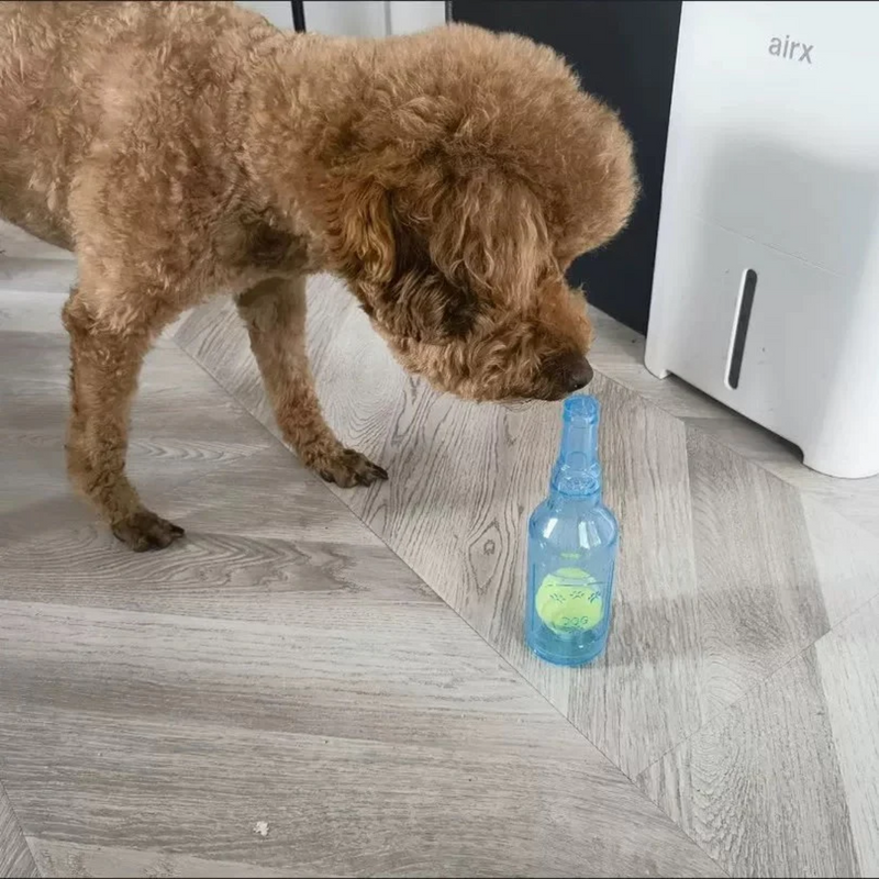 Brinquedo Garrafa de Borracha para Cães