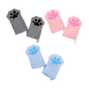 Luva de Microfibra para Banhos em Cães