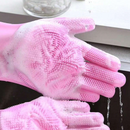 Luvas de Silicone para Banho