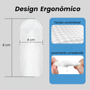 Lenços de Dedo Umedecidos para Cães