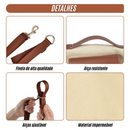 Mochila de Ombro de Couro para Cães