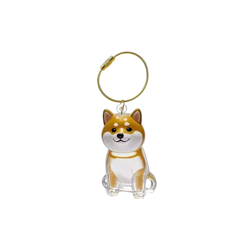 Chaveiro de Acrílico para Pelos de Cães
