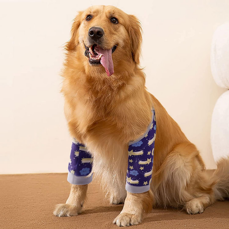 Protetores Ajustáveis de Cotovelos para Cães