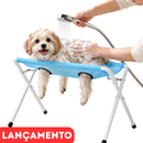 Suporte Dobrável para Banho e Cuidados de Cães