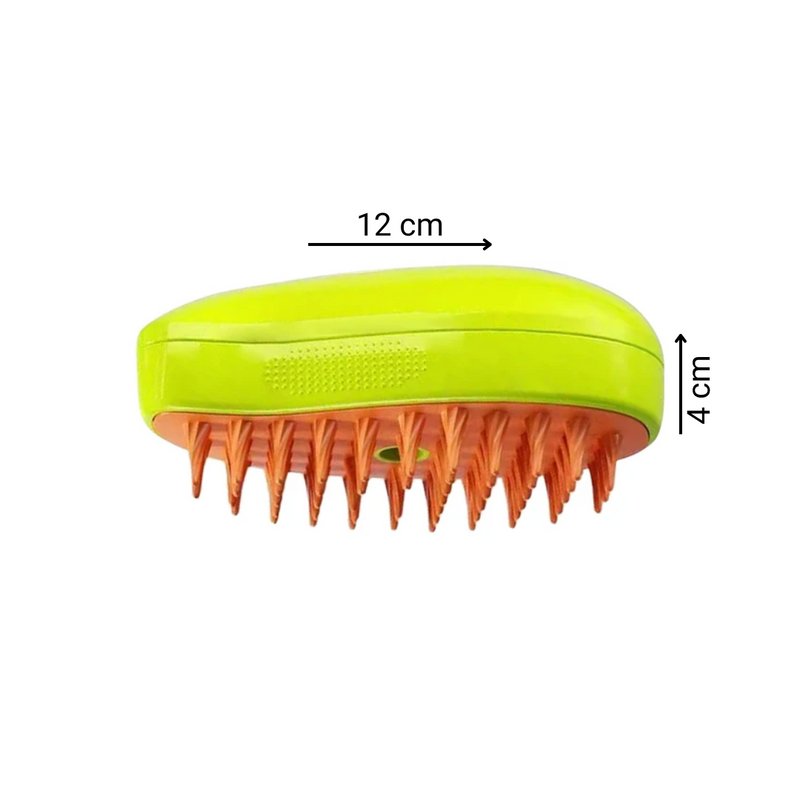 Escova a Vapor Recarregável para Pets